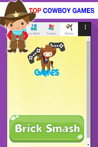 Wicked Cowboy Games for Toddlers : Sounds and Jigsaw Puzles screenshot 3