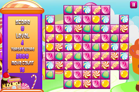 Sweet Stuff Shop Story : Match 3 Cascade of Candies PRO screenshot 4