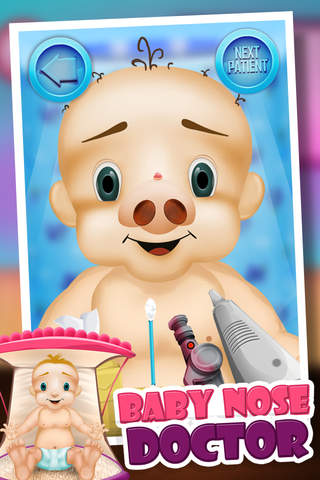 Baby Nose Doctor - Free Surgery Game, Doctor Games for Kids, Teens & Girls, Kids Hospital & Fun Games screenshot 3