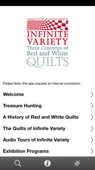 【免費教育App】American Folk Art Museum Presents: “Infinite Variety: Three Centuries of Red and White Quilts”-APP點子