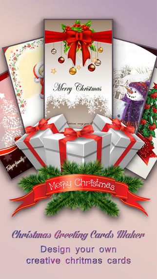 Christmas Greeting Cards Maker Pro - Collage Photo with Greeting Frames Quotes Stickers to Send Wish