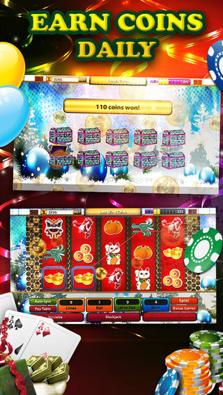 【免費遊戲App】A+ Slots - Santa's Way (Looney Holiday Tap Tap Casino) PRO-APP點子