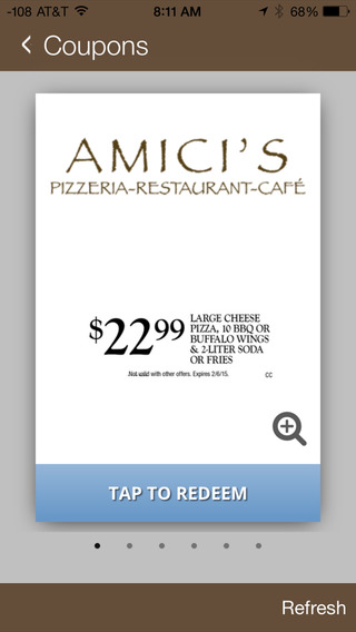 【免費生活App】Amici's Pizzeria Restaurant-APP點子