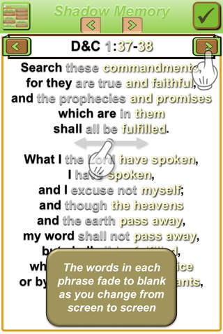 LDS D&C Seminary Scripture Mastery Verses screenshot 3