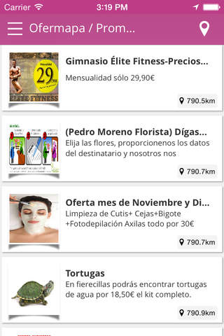 App Granada Guía de ciudad Guía de Granada Restaurantes Hoteles Ocio Tiendas screenshot 4