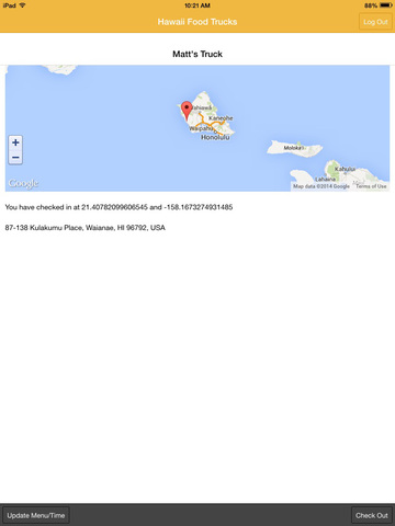 【免費生活App】Hawaii Food Truck Locator (for Trucks)-APP點子
