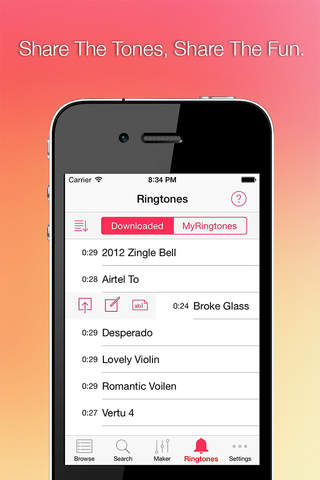 Ringtone Maker Free - Create Unlimited Ringtones, Text Tones, Email Alerts, and More! screenshot 4