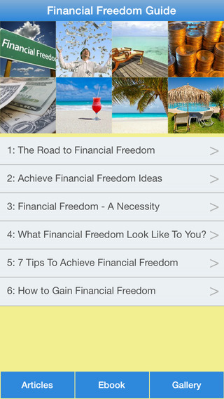 Financial Freedom Guide - Have a Freedom Life With Financial Freedom Guide