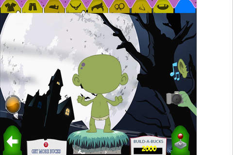Zombie party Dressup screenshot 4