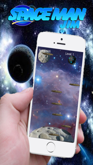 【免費遊戲App】Space Man Jim - Great Space Adventure-APP點子