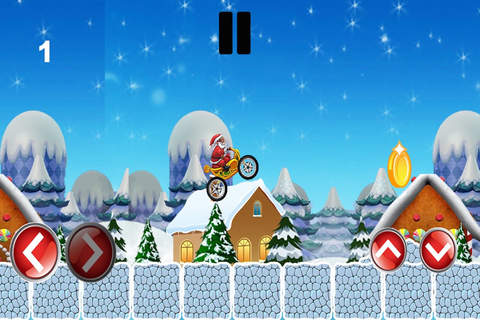 Santa on the Bike screenshot 2