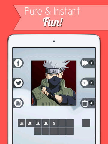 【免費遊戲App】Character Quiz - The Ultimate Naruto Shippuden Edition-APP點子