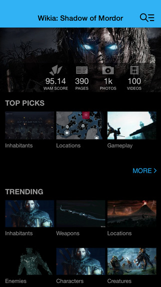 【免費書籍App】Wikia: Shadow of Mordor Fan App-APP點子