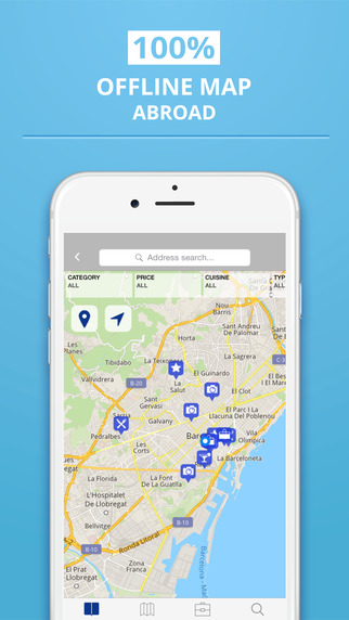 【免費旅遊App】Barcelona - your travel guide with offline maps from tripwolf (guide for sights, restaurants and hotels)-APP點子