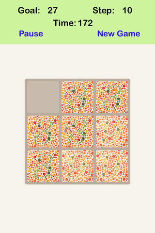 Color Blind Treble 3X3 - Playing With Piano Sound & Sliding Number Block screenshot 3