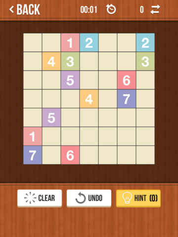 【免費遊戲App】Number Link Free - Logic Path and Line Drawing Board Game-APP點子