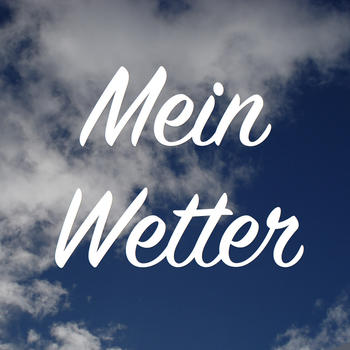 Meine Wetteraufzeichnung LOGO-APP點子