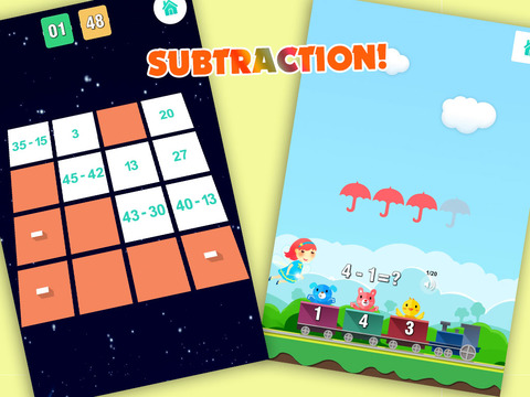 【免費遊戲App】Child learn math 1st, 2nd grade - Counting, addition, subtraction, multiplication, division-APP點子