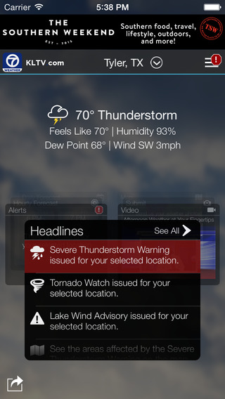 【免費天氣App】KLTV StormTracker Weather-APP點子