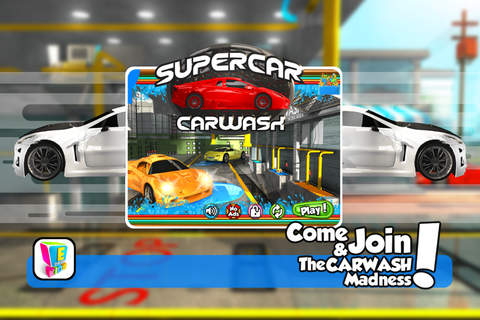Supercar Wash GT - Fun Cleaning Game for Kids screenshot 4