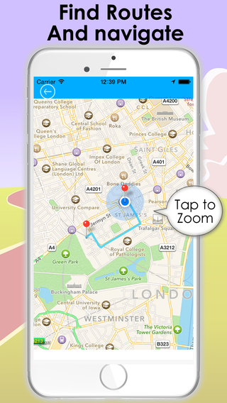 【免費交通運輸App】Travel guide with offline maps - Find & navigate to all the things around you and to nearby places using smart GPS pro version-APP點子