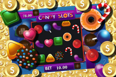 AAA Ace Big Candy Slots PRO - spin sugar fruit to win bonus sweet prize wheel screenshot 3