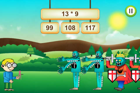 Math vs Undead - School Edition: Fun Maths Game screenshot 4