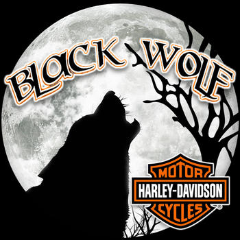 Black Wolf Harley-Davidson LOGO-APP點子