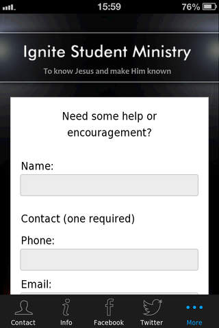 Ignite Student Ministry screenshot 4