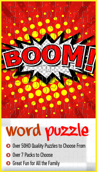 Words Jigsaw Puzzle PRO-Challenge Your Brain And Solve HD Images