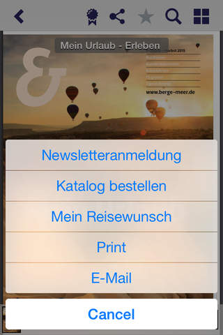 Berge & Meer Kataloge screenshot 4