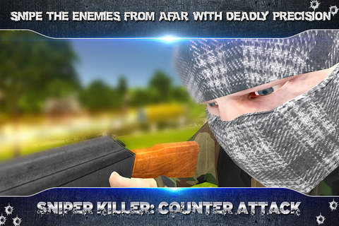 Stealth Sniper Vs Terrorist Squad-A Dangerous Mission to Secure the War Zone screenshot 4