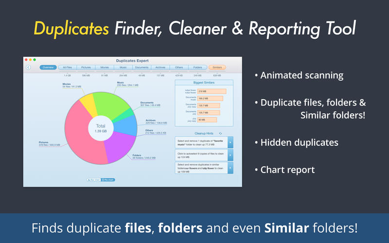 Duplicates Expert - 重复文件查找工具[OS X]丨反斗限免