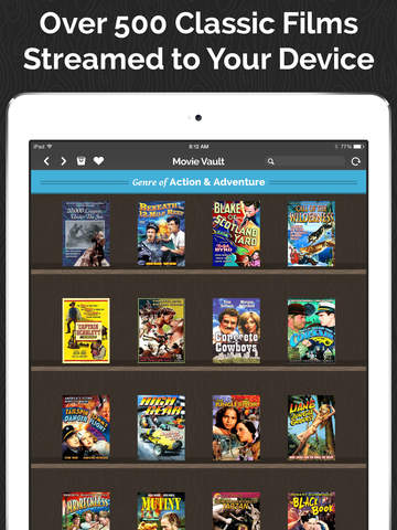 Movie Vault for iPad - Watch Great Classic Films for Free