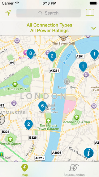 Source London The charging network