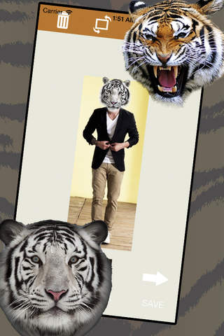 Tiger Sticker Fun screenshot 2