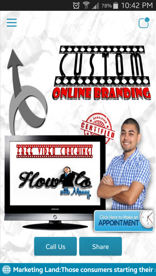 Custom Online Branding App