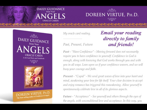 【免費書籍App】Daily Guidance from Your Angels Oracle Cards - Doreen Virtue, Ph.D.-APP點子