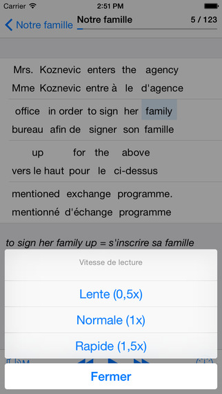 【免費教育App】Anglais de base 1-APP點子