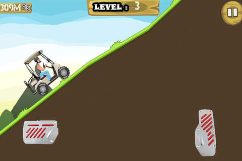Hill Climb Golf Race screenshot 3