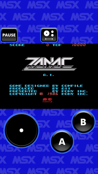 ZANAC MSX