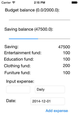 budget balance tracker screenshot 2