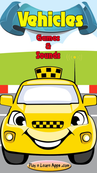 Vehicles Big City Toddler Car Sounds Taxi Driving Games For Kids