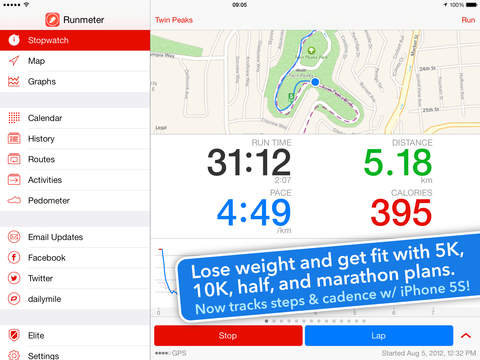免費下載健康APP|5K Runmeter - Running for Weight Loss - Couch to Run Training app開箱文|APP開箱王