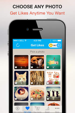 +More Likes - Fast Like Booster For Instagram Photos Free screenshot 2
