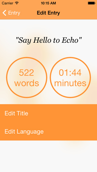 【免費教育App】Echo - Multilingual Text Reader & Editor-APP點子