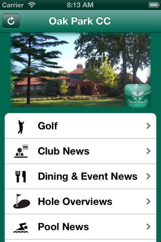 Oak Park Country Club screenshot 2
