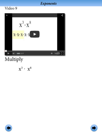 Exponents-introduction screenshot 3