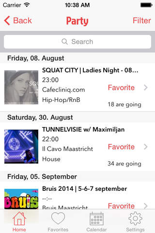WhatsNEXT - The event guide in Maastricht screenshot 2