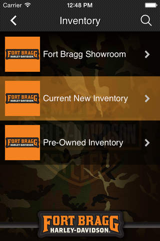 Fort Bragg Harley-Davidson screenshot 3